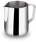 watchget Stainless Steel Milk Frothing Pitcher 12oz/350ml - Espresso Steaming Pitcher for Cappuccino, Latte Art, Coffee Machine Accessories Milk Jug Milk Frother Cup, Silver
