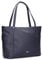 Zwei Damen Business-Tasche Pia PI170 Laptop-Tasche 11 Liter klassisch-eleganter Shopper für Büro & Arbeit inkl. extra langer Schultergurt - Umhängetasche & Schultertasche (blue)