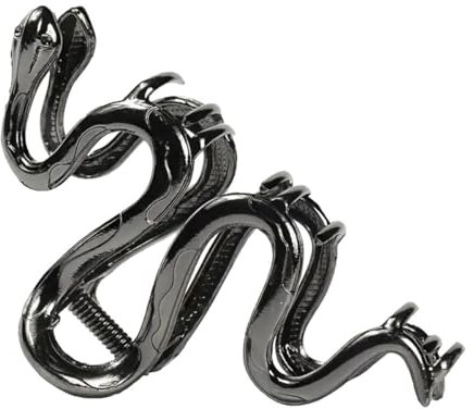 Ro Rox Pince à Cheveux Serpent métal Accessoire pour Cheveux Serpent Gothique