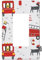 Pznen Cute Cartoon Fireman Single Rocker Wall Plate Firefighter Fire Truck 1-Gang Rocker Light Switch Plates Standard Receptacle Plug Cover for GFCI Outlet