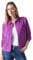 CECIL Damen B212236 Kurze Cordjacke, iced Violet, XL