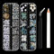 700PCS 3D Nail Charms Set, Nail Gems for Nail Art, with Nail art Jewelry Pearls Chains Butterfly Bow Flower Bear Nail Decorations, Flat Back Gems for Nails, Nail DIY Designs and Decorations (A)