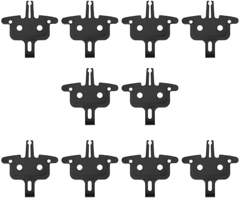 Create idea 10Pcs Disc Brake Spacer Pad Compatible with Shimano Compatible with SRAM Compatible with Avid Hydraulic Brake Pad Spreader Tool for MTB and Road Bike Maintenance