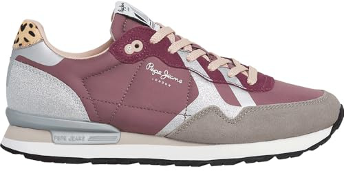 Pepe Jeans Women's Pepe Jeans Brit Glitter TrainersSneak