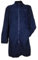 dolcecasabiancheria Vestaglia donna invernale con Cerniera Pile Coral L blu