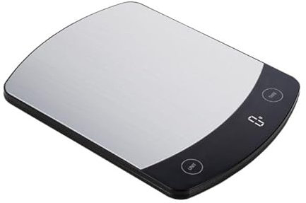 ILSA Bilancia digitale da cucina professionale in acciaio 18/10 da 10 Kg con divisione 1 grammo