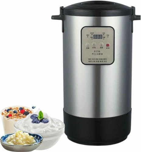 HOTAPEPU Yaourtière 12L/18L, Machine de Fermentation à économie d'énergie avec contrôle de température et de Temps réglables, contrôle Intelligent entièrement Automatique~/