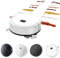 Robot Vacuum Mini Automatic Sweeping Robot Mopping Suction Three in One Cleaning Sweeper Lazy Vacuum Cleaner for Household Use Daily Cleaning Household Sale (1-white)