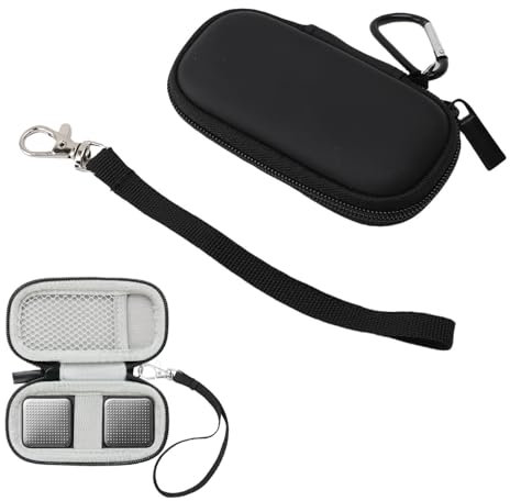 Sxhlseller Caso de Monitor Cardíaco para Alivecor Kardia Mobile 6L EKG, Almacenamiento de Dispositivos de Frecuencia Cardíaca Portátil Portador de Transporte con Correa para Alivecor