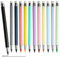 Buntstifte – Farbschreibwerkzeuge, Set mit 12 Spitzstiften mit glatter Oberfläche für Kinder und Erwachsene, Kindergarten-Projekte, Kunstjournale, Schulstudio, Klassenzimmer