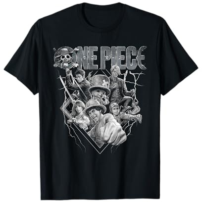 One Piece Straw Hat Crew Heavy Metal T-Shirt