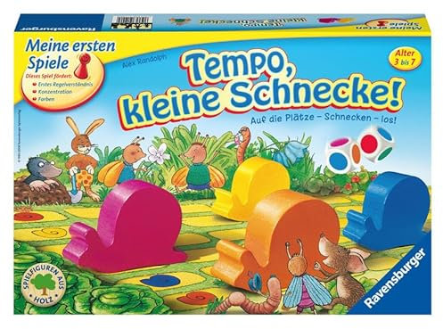 Tempo, kleine Schnecke!: Auf die Plätze – Schnecken – los!