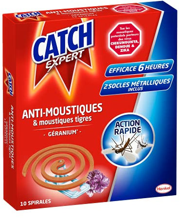 Cattura 6145 zanzara bobina, per uso esterno, il profumo dei gerani