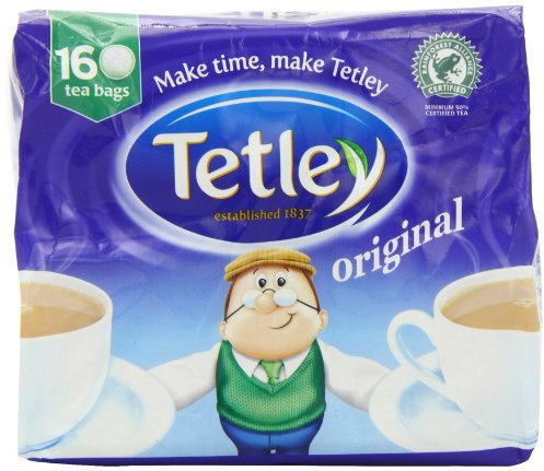 Tetley 160 Teabags 500 G (pack Of 3, Total 480 Teabags)