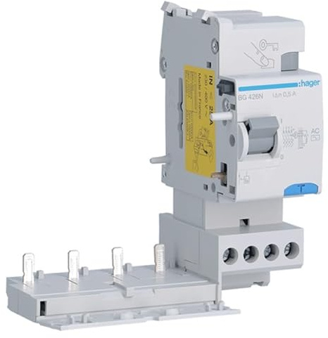 Bloq.diferencial 4P 25A 500mA tipo AC