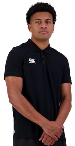 Canterbury Waimak Polo Homme Noir FR : M (Taille Fabricant : M)