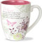 Pavilion Gift Company Mark My Words Mimi Floral Butterfly Grandma Kaffee Tee Tasse, groß, Pink