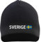HB-Druck Sverige Beanie Mütze - Bestickt - Strickmütze Wintermütze Einheitsgröße Schwarz