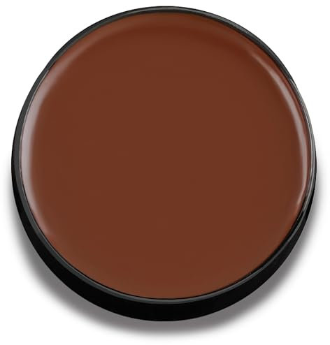 Mehron Make-up Color Cups | Bühne, Foundation, Gesichtsfarbe, Körperfarbe, Halloween Make-up | Greasepaint (14 g) (Wolfman Brown)