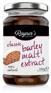 Rayner's Classic Malt Extract, 6 x 340 g – Natural Sweetener, Vegan & Vegetarian Friendly