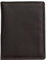Josephine Osthoff Ausweis-Etui Ausweisetui Personalausweishülle Hochformat Ausweishülle Leder Damen Ausweistasche Herren Passport Cover RFID-Schutz ohne Münzfach (950), Farbe:Espresso