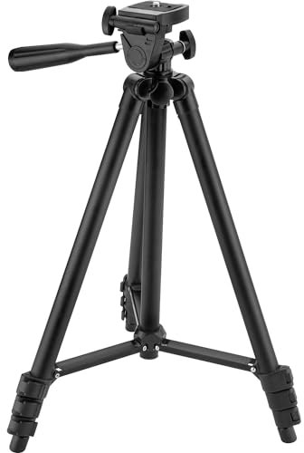 BARSKA AF12440 Digital Tripod with Carrying Case Extendable to 40 for Spotting Scopes, Binoculars, Cameras, etc, black
