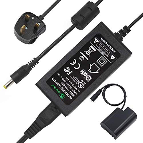 DMW-DCC12 DMW-AC8 AC Power Adapter DC Coupler Charger Kit Compatible with PANASONIC BLF-19 Battery LUMIX DMC-GH3 DMC-GH4 DMC-GH3K DMC-GH4K DC-GH5 and Sigma SDQ SDQH Digital Cameras