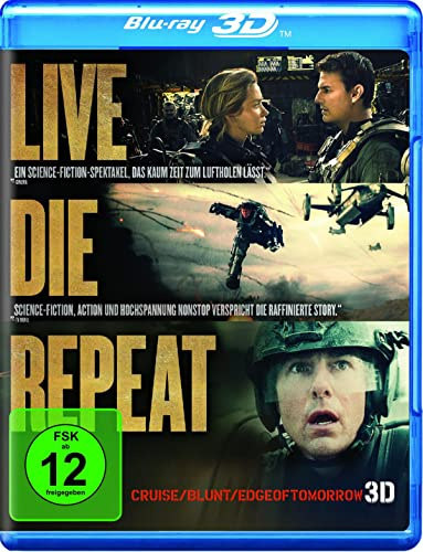 Live Die Repeat: Edge Of Tomorrow [3D Blu-ray]