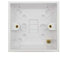 Single Surface Cooker Shower Back Box Pattress 47mm by Lga