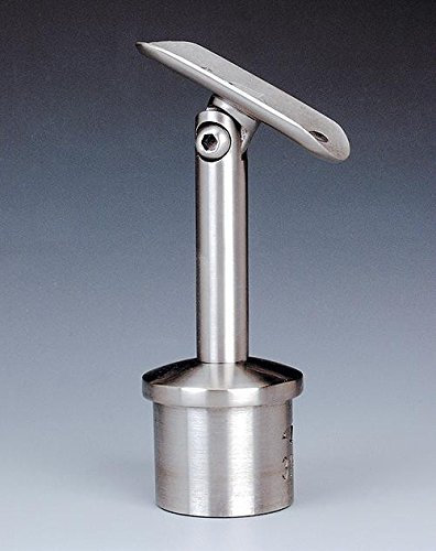 Handlaufträger Handlaufhalter Handlauf Wandhalter für 42,4x2,0 variabel Geländer 72231