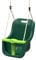 Rebo® Baby Swing Seat - Green Age 3+ | OutdoorToys | Soft-touch Ropes, Removable T-Bar, High-Seat Back, Rope Length 150cm, Fits Most Makes of Swing Frame and Climbing Frame