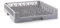HENDI 877111 Cesta de Lavavajillas para Bandejas - 500 x 500 x (H)100 mm