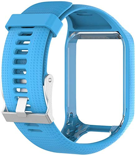 Axcellent Band für Tomtom Runner 2 3, Spark 3, Golfer 2, Adventurer - Armband mit Silikon-Ersatzarmband - GPS Smart Watch-Zubehör