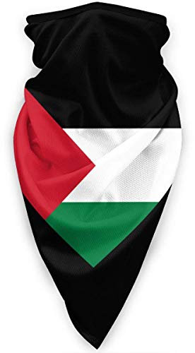 Etryrt Love Palästina-Flagge, Halstuch, wärmer, winddicht, weich, elastisch, Sturmhaube, Bandana, nahtloses Stirnband, Schal, Outdoor-Sport, Ski-Schlauchschal