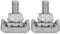 KIMISS Car Battery Terminal Clamp T Bolt 19116852 10mm 6X0915138 64740 Stainless Steel Cable Replacement