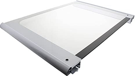 sparefixd Für Hotpoint-Herd, weißer Hauptofen-Front-Außentürrahmen und Glas