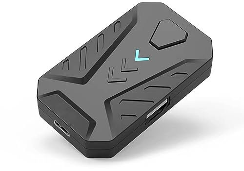 Wisoqu Keyboard Mouse Adapter,Keyboard Mouse Converter Adapter Keyboard and Mouse Adapter,Game Controllers Converter for PS3/PS4/PS5/Xbox360/Xbox ONE