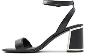 ALDO Damen Lotherram Sandale mit Absatz, Schwarz, 37 EU
