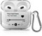 Personalisierte Benutzerdefinierte Musik Lied Name Soft Gel Klar Gummi Fall Hülle Für AirPods - für AirPods 3