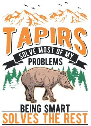 Tapir Tagesplaner: Tapir Flachlandtapir Tapirdae Tapir / Kalender 2023 & 2024 / Wochenplaner Tagesplaner Planer / Planungsbuch To-Do-Liste / 6x9 Zoll / 100 ausfüllbare Seiten