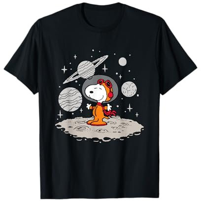 Peanuts - Snoopy Planets And Starfield T-Shirt