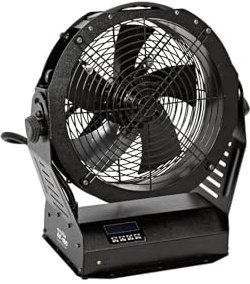 EUROLITE AF-180 Stage Fan DMX | Leistungsstarke DMX-Windmaschine mit veränderbarem Luftaustrittswinkel