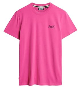 Superdry, T.Shirt Essential Logo EMB tee, M1011245A, Supermarine Navy, M, Man, Adult
