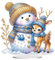 CXINLky DIY Diamond Painting Tisch Deko, 5D Diamant Painting Weihnachten Tischdeko, Diamant Malerei Stehend Kunst Set für Anfänger Hausgeschenk Deko-14-Schneemann