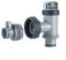 1 Pc Pool Plunger Valve and 1.25 to 1.5Inch Type B Hose Adapter for Intex Pool Replacement Parts, Shut off Valve Parts with Gaskets for Pool Sand Filter Pump and Above Ground Pool