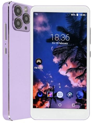 Lettore MP4 HD, Fotocamera Posteriore da 5 MP, Batteria a Lunga Durata, Riduzione del Rumore, Lettore MP4, Trasferimento WiFi con Auricolari per la Musica (PURPLE)