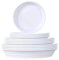 FEMONGY Soucoupe Pot Fleur 12 pièces soucoupes pour Pots de Fleurs 3 Tailles coupelle Pot de Fleur, Dessous de Pot de Fleur - Permet aux Plantes de retenir lhumidité/protège Les Meubles (Blanc)