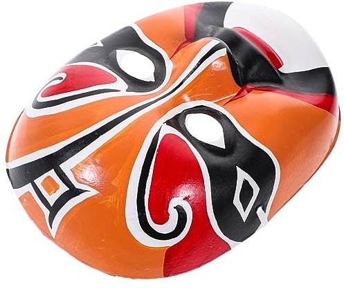 PRETYZOOM Halloween Peking-oper-Maske Cosplay-Maske Dekorative Party-Maske Wandbehang
