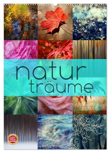 Natur Träume (Wandkalender 2026 DIN A2 hoch), CALVENDO Monatskalender: Traumhafte Fotografien aus dem Blüten und Naturbereich (CALVENDO Natur)