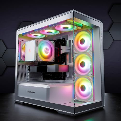 GameMachines Fury Snow Edition - Gaming PC - AMD Ryzen 7 7700 - GeForce RTX 5060Ti 16GB - 1TB SSD - 32GB DDR5 - WLAN - Win 11 Pro